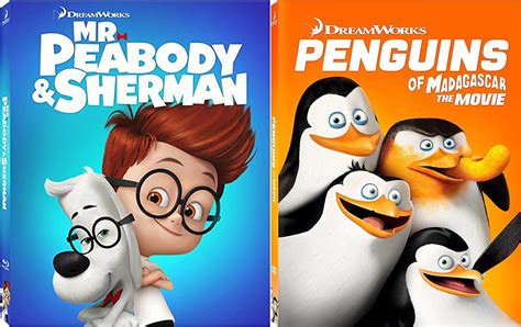 dvd mr peabody and sherman|penguins of madagascar dvd.